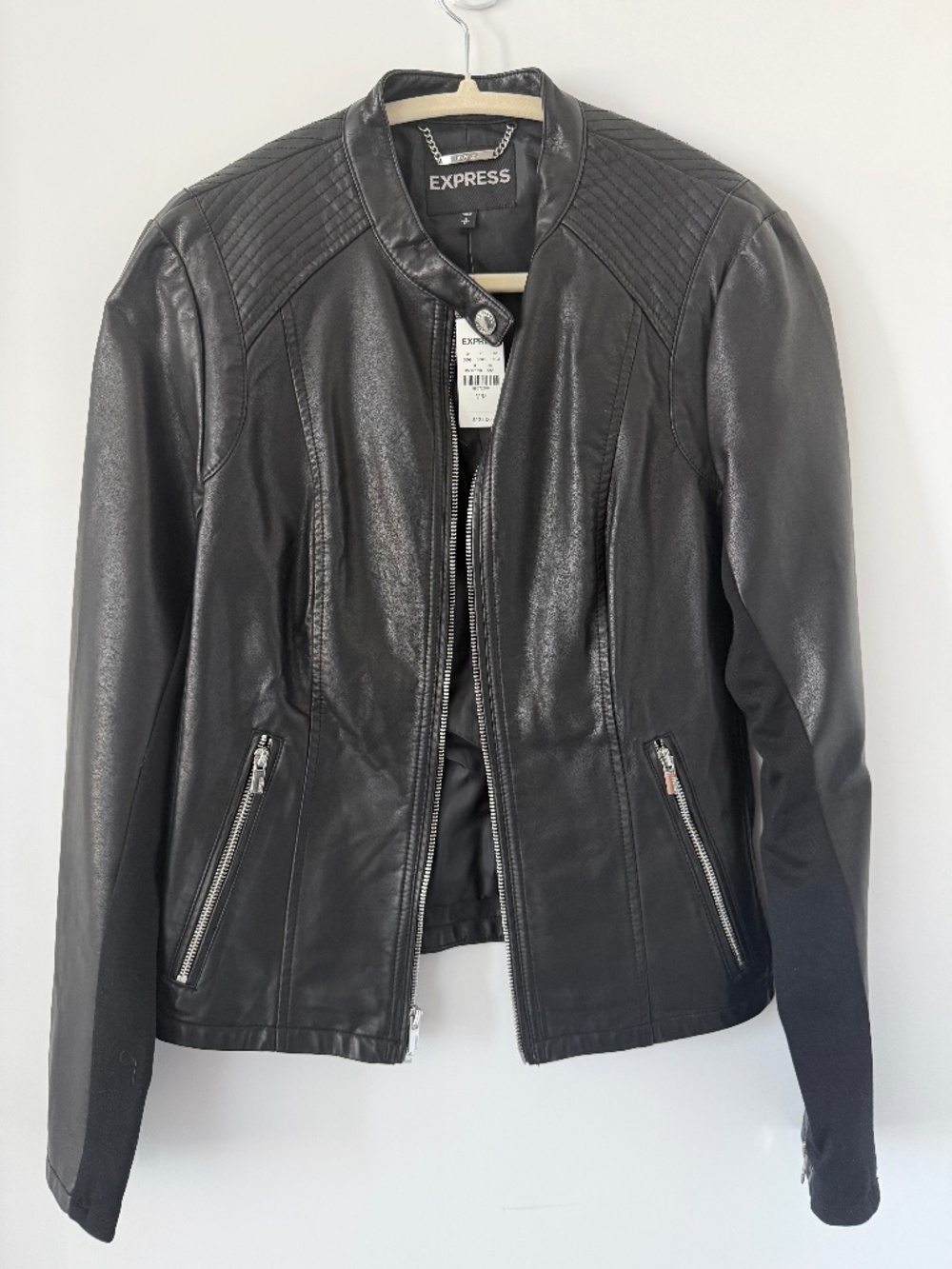 Express faux  leather jacket